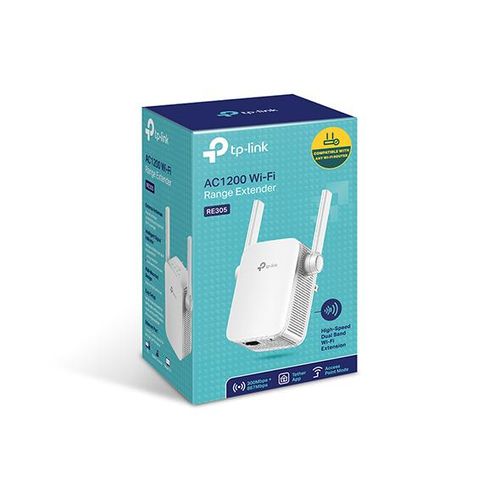 TP-Link Router: AC1200 Wi-Fi Range Extender RE305 image 1